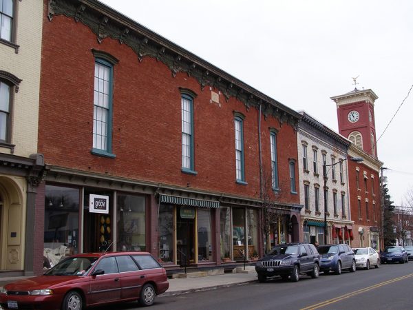 Cady Hall located on Main Street in Chatham, NY