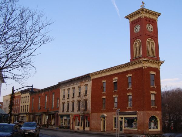Chatham NY Clocktower, photo by Suzanne Trevellyan